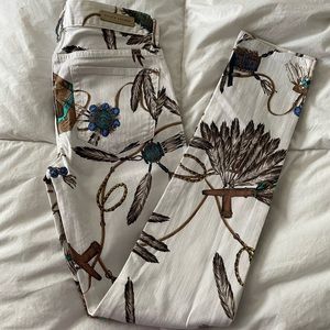 Ralph Lauren Native American
Feathers Indian Convair Jeans